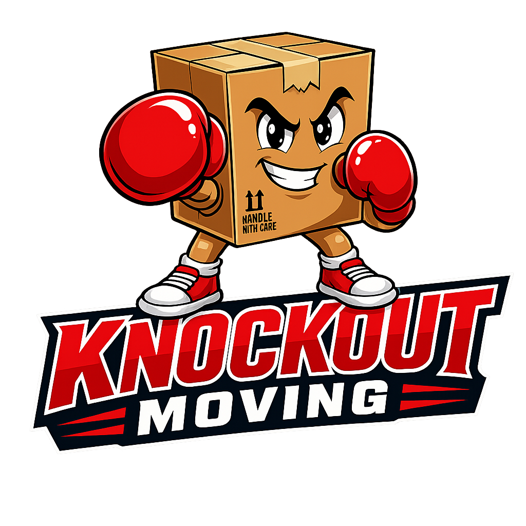 Knockout Moving Logo